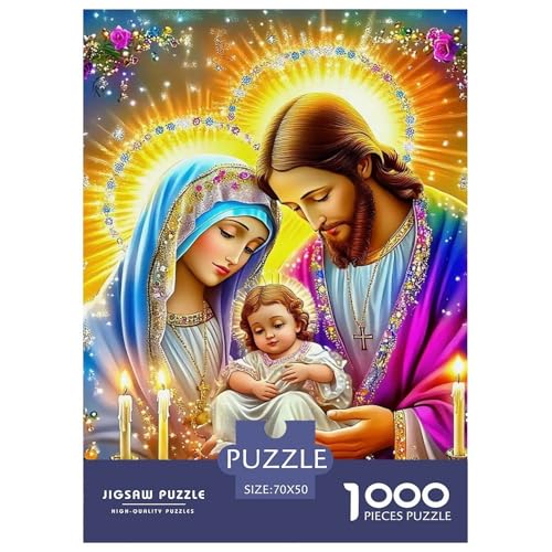 Jesus - Religion Puzzle 1000 Teile EIN Herausforderndes Rätsel, Geschicklichkeitsspiel Für Die Ganze Familie Erwachsenenpuzzle Ab 14 Jahren70x50cm/1000pcs Jesus - Religion Puzzle 1000 Teile EIN Herausforderndes Rätsel, Geschicklichkeitsspiel Für Die Ganze Familie Erwachsenenpuzzle Ab 14 Jahren70x50cm/1000pcs von JCOUSDAEO