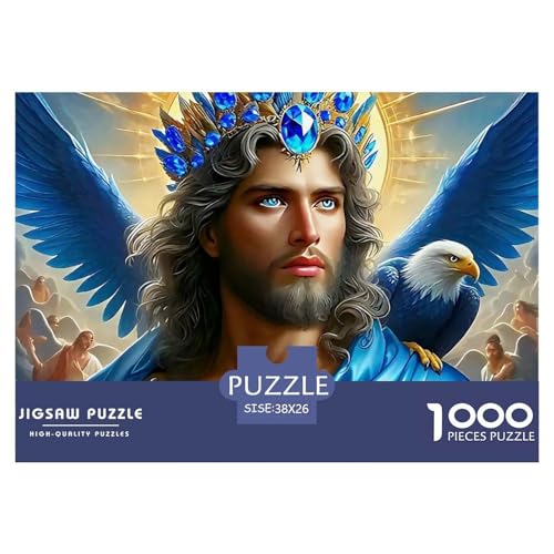 Jesus - Religion Puzzle 1000 Teile EIN Herausforderndes Rätsel, Puzzles Für Erwachsene Lernspiel Erwachsenenpuzzle Ab 14 Jahren38x26cm/1000pcs Jesus - Religion Puzzle 1000 Teile EIN Herausforderndes Rätsel, Puzzles Für Erwachsene Lernspiel Erwachsenenpuzzle Ab 14 Jahren38x26cm/1000pcs von JCOUSDAEO