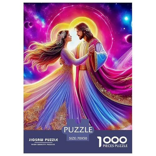 Jesus - Religion Puzzle 1000 Teile EIN Herausforderndes Rätsel, Puzzles Für Erwachsene Lernspiel Erwachsenenpuzzle Ab 14 Jahren70x50cm/1000pcs Jesus - Religion Puzzle 1000 Teile EIN Herausforderndes Rätsel, Puzzles Für Erwachsene Lernspiel Erwachsenenpuzzle Ab 14 Jahren70x50cm/1000pcs von JCOUSDAEO