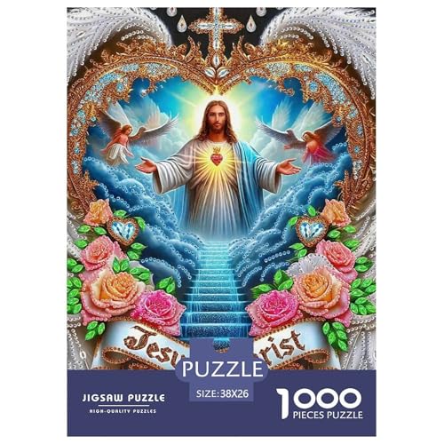 Jesus - Religion Puzzle 1000 Teile Farbenfrohes Puzzle Für Erwachsene Und Kinder Geschenke Für Frauen,Geschenke Für Männer Erwachsenenpuzzle38x26cm/1000pcs Jesus - Religion Puzzle 1000 Teile Farbenfrohes Puzzle Für Erwachsene Und Kinder Geschenke Für Frauen,Geschenke Für Männer Erwachsenenpuzzle38x26cm/1000pcs von JCOUSDAEO