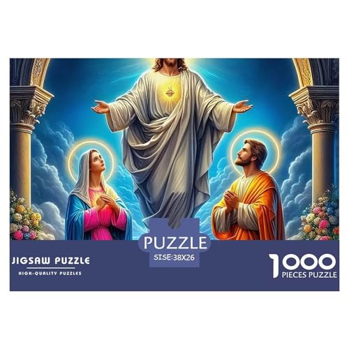 Jesus - Religion Puzzle 1000 Teile Farbenfrohes Puzzle Für Erwachsene Und Kinder Puzzles Für Erwachsene Lernspiel Erwachsenenpuzzle Ab 14 Jahren38x26cm/1000pcs Jesus - Religion Puzzle 1000 Teile Farbenfrohes Puzzle Für Erwachsene Und Kinder Puzzles Für Erwachsene Lernspiel Erwachsenenpuzzle Ab 14 Jahren38x26cm/1000pcs von JCOUSDAEO