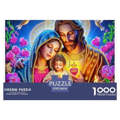 Jesus - Religion Puzzle 1000 Teile Farbenfrohes Puzzle Für Erwachsene Und Kinder Puzzles Für Erwachsene Lernspiel Erwachsenenpuzzle Ab 14 Jahren38x26cm/1000pcs Jesus - Religion Puzzle 1000 Teile Farbenfrohes Puzzle Für Erwachsene Und Kinder Puzzles Für Erwachsene Lernspiel Erwachsenenpuzzle Ab 14 Jahren38x26cm/1000pcs von JCOUSDAEO