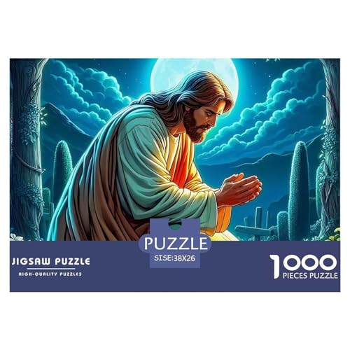 Jesus - Religion Puzzle 1000 Teile Farbenfrohes Puzzle Für Erwachsene Und Kinder Puzzles Für Erwachsene Lernspiel Erwachsenenpuzzle Ab 14 Jahren38x26cm/1000pcs Jesus - Religion Puzzle 1000 Teile Farbenfrohes Puzzle Für Erwachsene Und Kinder Puzzles Für Erwachsene Lernspiel Erwachsenenpuzzle Ab 14 Jahren38x26cm/1000pcs von JCOUSDAEO