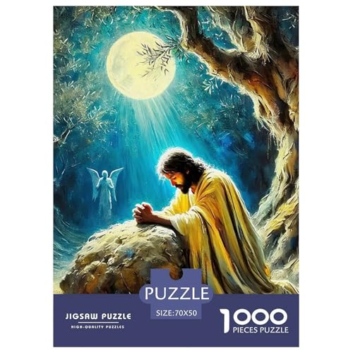 Jesus - Religion Puzzle 1000 Teile Farbenfrohes Puzzle Für Erwachsene Und Kinder Puzzles Für Erwachsene Lernspiel Erwachsenenpuzzle Ab 14 Jahren70x50cm/1000pcs Jesus - Religion Puzzle 1000 Teile Farbenfrohes Puzzle Für Erwachsene Und Kinder Puzzles Für Erwachsene Lernspiel Erwachsenenpuzzle Ab 14 Jahren70x50cm/1000pcs von JCOUSDAEO