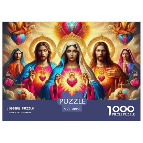 Jesus - Religion Puzzle 1000 Teile Klassische Puzzles Schwer Für Erwachsene Und Kinder Puzzles Für Erwachsene Lernspiel Erwachsenenpuzzle Ab 14 Jahren70x50cm/1000pcs Jesus - Religion Puzzle 1000 Teile Klassische Puzzles Schwer Für Erwachsene Und Kinder Puzzles Für Erwachsene Lernspiel Erwachsenenpuzzle Ab 14 Jahren70x50cm/1000pcs von JCOUSDAEO