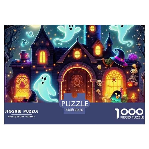 Jumbie Kürbisse 1000 Teile Puzzle Farbenfrohes Puzzle Für Erwachsene Und Kinder Puzzles Für Erwachsene Lernspiel Herausforderungsspielzeug Erwachsenenpuzzle38x26cm/1000pcs von JCOUSDAEO