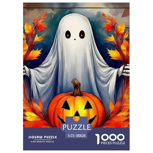 Jumbie Kürbisse 1000-teilige Puzzles Farbenfrohes Puzzle Für Erwachsene Und Kinder Puzzles Für Erwachsene Lernspiel Herausforderungsspielzeug38x26cm/1000pcs von JCOUSDAEO