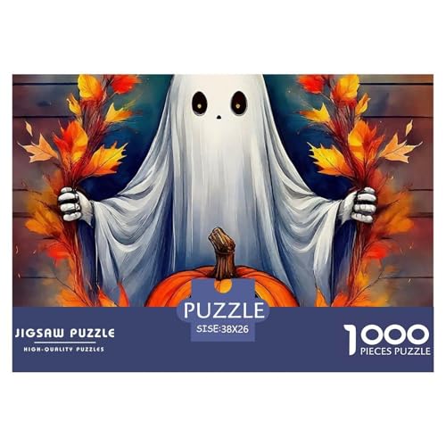 Jumbie Kürbisse Puzzle 1000 Teile EIN Herausforderndes Rätsel, Geschenke Für Frauen,Geschenke Für Männer Erwachsenenpuzzle Ab 14 Jahren38x26cm/1000pcs von JCOUSDAEO