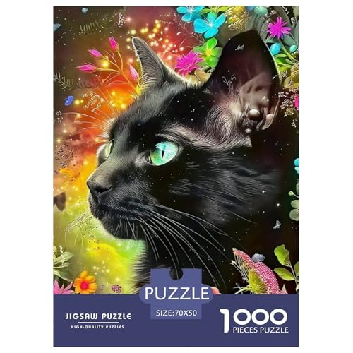 Katze im Mondlicht Puzzle 1000 Pieces A Challenging Puzzle Niedliche Katze Puzzle Games for The Whole for Women, Gifts for Men for Children from 14 Years70x50cm/1000pcs Katze im Mondlicht Puzzle 1000 Pieces A Challenging Puzzle Niedliche Katze Puzzle Games for The Whole for Women, Gifts for Men for Children from 14 Years70x50cm/1000pcs von JCOUSDAEO