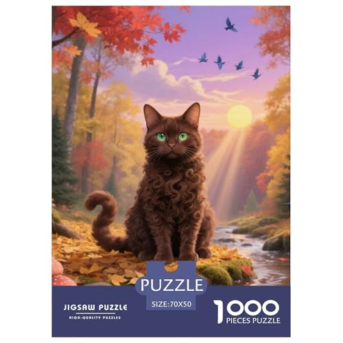 Kornischer Rex 1000 Piece Puzzle Puzzle for Men and Women Haustier Katze Puzzles for Adults Educational Game Challenge Toy Colourful Toy for Children from 8-12 Years for Older Children70x50cm/1000pcs Kornischer Rex 1000 Piece Puzzle Puzzle for Men and Women Haustier Katze Puzzles for Adults Educational Game Challenge Toy Colourful Toy for Children from 8-12 Years for Older Children70x50cm/1000pcs von JCOUSDAEO