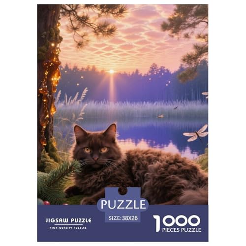Kornischer Rex Puzzle 1000 Pieces A Challenging Puzzle Haustier Katze Puzzles for Adults Educational Game Challenge Toy Gifts for Women, Gifts for Men for Children from 14 Years38x26cm/1000pcs von JCOUSDAEO