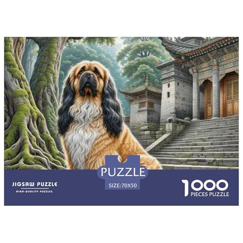 Lhasa Apso 1000 Piece Puzzle Puzzle for Men and Women Süße Haustiere Puzzle Games for The Whole for Women, Gifts for Men for Children from 14 Years70x50cm/1000pcs Lhasa Apso 1000 Piece Puzzle Puzzle for Men and Women Süße Haustiere Puzzle Games for The Whole for Women, Gifts for Men for Children from 14 Years70x50cm/1000pcs von JCOUSDAEO