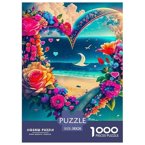 Liebe Blumen Puzzle 1000 Teile EIN Herausforderndes Rätsel, schöne Blume Geschicklichkeitsspiel Für Die Ganze Familie Erwachsenenpuzzle Ab 14 Jahren38x26cm/1000pcs Liebe Blumen Puzzle 1000 Teile EIN Herausforderndes Rätsel, schöne Blume Geschicklichkeitsspiel Für Die Ganze Familie Erwachsenenpuzzle Ab 14 Jahren38x26cm/1000pcs von JCOUSDAEO