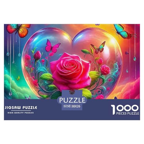Liebe Blumen Puzzle 1000 Teile Farbenfrohes Puzzle Für Erwachsene Und Kinder schöne Blume Geschicklichkeitsspiel Für Die Ganze Familie,buntes Legespiel Erwachsenenpuzzle38x26cm/1000pcs Liebe Blumen Puzzle 1000 Teile Farbenfrohes Puzzle Für Erwachsene Und Kinder schöne Blume Geschicklichkeitsspiel Für Die Ganze Familie,buntes Legespiel Erwachsenenpuzzle38x26cm/1000pcs von JCOUSDAEO
