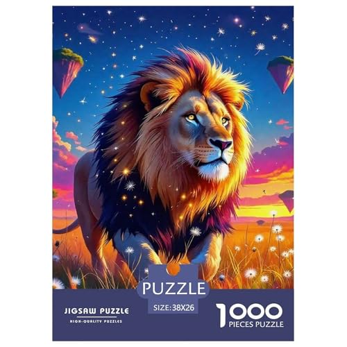 Löwen 1000 Piece Puzzle A Challenging Puzzle Tier of Prey Puzzles for Adults Educational Game Challenge Toy Gifts for Women, Gifts for Men for Older Children38x26cm/1000pcs Löwen 1000 Piece Puzzle A Challenging Puzzle Tier of Prey Puzzles for Adults Educational Game Challenge Toy Gifts for Women, Gifts for Men for Older Children38x26cm/1000pcs von JCOUSDAEO
