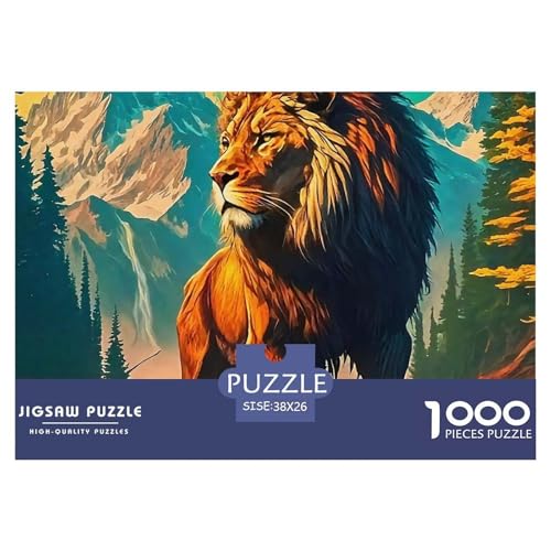 Löwen 1000-teilige Puzzles EIN Herausforderndes Rätsel, Mächtige Tiere Geschicklichkeitsspiel Für Die Ganze Familie,buntes Legespiel Kinder38x26cm/1000pcs Löwen 1000-teilige Puzzles EIN Herausforderndes Rätsel, Mächtige Tiere Geschicklichkeitsspiel Für Die Ganze Familie,buntes Legespiel Kinder38x26cm/1000pcs von JCOUSDAEO