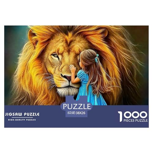 Löwen 1000-teilige Puzzles EIN Herausforderndes Rätsel, Mächtige Tiere Puzzles Für Erwachsene Lernspiel Herausforderungsspielzeug Erwachsenenpuzzle Ab 14 Jahren38x26cm/1000pcs Löwen 1000-teilige Puzzles EIN Herausforderndes Rätsel, Mächtige Tiere Puzzles Für Erwachsene Lernspiel Herausforderungsspielzeug Erwachsenenpuzzle Ab 14 Jahren38x26cm/1000pcs von JCOUSDAEO