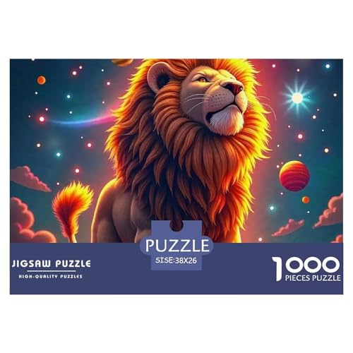 Löwen Puzzle 1000 Pieces A Challenging Puzzle Tier of Prey Puzzles for Adults and Children Gifts for Women, Gifts for Men for Older Children38x26cm/1000pcs Löwen Puzzle 1000 Pieces A Challenging Puzzle Tier of Prey Puzzles for Adults and Children Gifts for Women, Gifts for Men for Older Children38x26cm/1000pcs von JCOUSDAEO