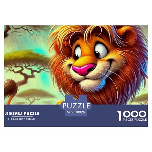 Löwen Puzzle 1000 Teile EIN Herausforderndes Rätsel, Mächtige Tiere Geschicklichkeitsspiel Für Die Ganze Familie1000-teilige Puzzles Kinder38x26cm/1000pcs Löwen Puzzle 1000 Teile EIN Herausforderndes Rätsel, Mächtige Tiere Geschicklichkeitsspiel Für Die Ganze Familie1000-teilige Puzzles Kinder38x26cm/1000pcs von JCOUSDAEO