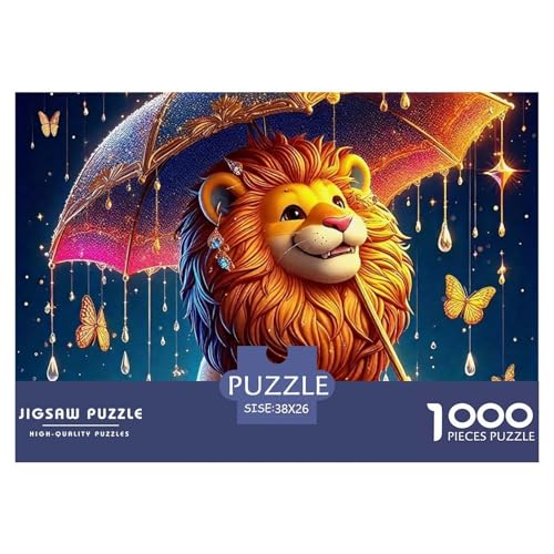 Löwen Puzzle 1000 Teile Farbenfrohes Puzzle Für Erwachsene Und Kinder Mächtige Tiere Geschenke Für Frauen,Geschenke Für Männer 1000-teilige Puzzles38x26cm/1000pcs Löwen Puzzle 1000 Teile Farbenfrohes Puzzle Für Erwachsene Und Kinder Mächtige Tiere Geschenke Für Frauen,Geschenke Für Männer 1000-teilige Puzzles38x26cm/1000pcs von JCOUSDAEO