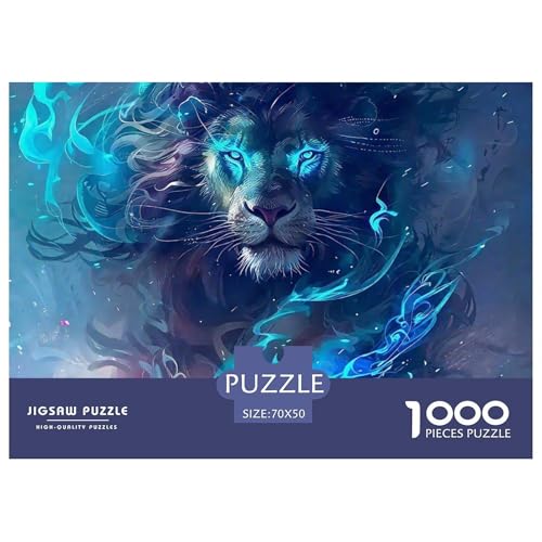 Löwen Puzzle 1000 Teile Klassische Puzzles Schwer Für Erwachsene Und Kinder Mächtige Tiere Geschicklichkeitsspiel Für Die Ganze Familie,1000-teilige Puzzles70x50cm/1000pcs Löwen Puzzle 1000 Teile Klassische Puzzles Schwer Für Erwachsene Und Kinder Mächtige Tiere Geschicklichkeitsspiel Für Die Ganze Familie,1000-teilige Puzzles70x50cm/1000pcs von JCOUSDAEO