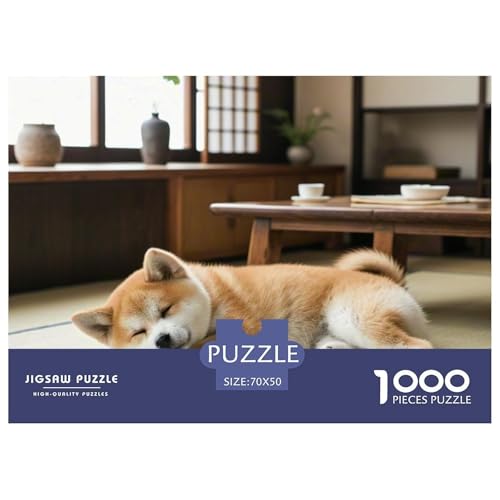 Miniatur Akita 1000 Piece Puzzle A Challenging Puzzle Süße Haustiere Puzzle Games for The Whole for Women, Gifts for Men for Children from 14 Years70x50cm/1000pcs Miniatur Akita 1000 Piece Puzzle A Challenging Puzzle Süße Haustiere Puzzle Games for The Whole for Women, Gifts for Men for Children from 14 Years70x50cm/1000pcs von JCOUSDAEO