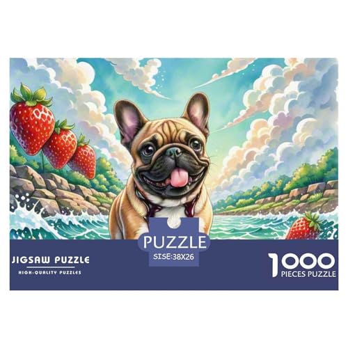 Miniatur Bulldog Puzzle 1000 Pieces A Challenging Puzzle Haustierhund Puzzles for Adults and Children Gifts for Women, Gifts for Men for Older Children38x26cm/1000pcs Miniatur Bulldog Puzzle 1000 Pieces A Challenging Puzzle Haustierhund Puzzles for Adults and Children Gifts for Women, Gifts for Men for Older Children38x26cm/1000pcs von JCOUSDAEO
