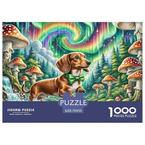 Miniatur Dachshund Puzzle 1000 Pieces A Challenging Puzzle Haustierhund Puzzle Games for The Whole Family Colourful Toy for Children from 8-12 Years for Children from 14 Years70x50cm/1000pcs Miniatur Dachshund Puzzle 1000 Pieces A Challenging Puzzle Haustierhund Puzzle Games for The Whole Family Colourful Toy for Children from 8-12 Years for Children from 14 Years70x50cm/1000pcs von JCOUSDAEO