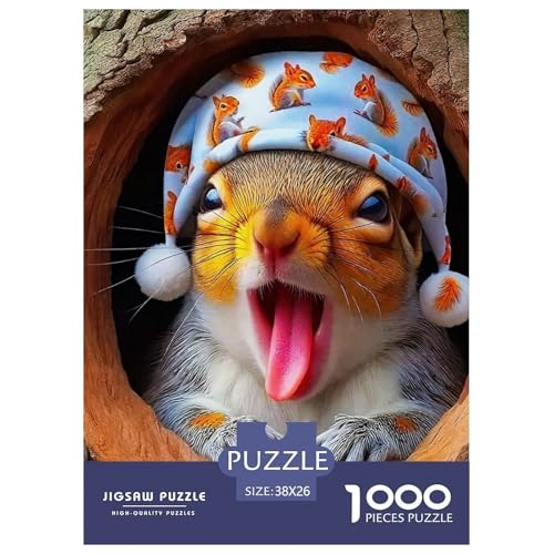Nettes Eichhörnchen 1000 Teile Puzzle EIN Herausforderndes Rätsel, Niedliche kleine Tiere Puzzles Für Erwachsene Lernspiel Herausforderungsspielzeug 1000-teilige Puzzles Kinder38x26cm/1000pcs Nettes Eichhörnchen 1000 Teile Puzzle EIN Herausforderndes Rätsel, Niedliche kleine Tiere Puzzles Für Erwachsene Lernspiel Herausforderungsspielzeug 1000-teilige Puzzles Kinder38x26cm/1000pcs von JCOUSDAEO