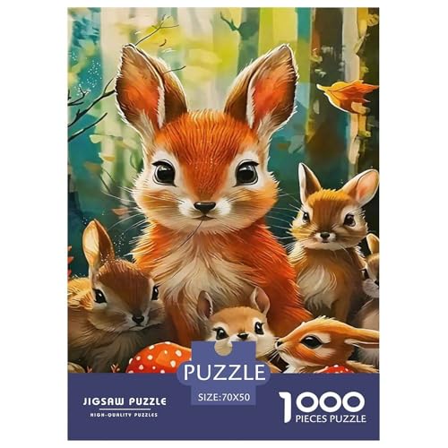 Nettes Eichhörnchen 1000-teilige Puzzles EIN Herausforderndes Rätsel, Niedliche kleine Tiere Geschicklichkeitsspiel Für Die Ganze Familie, Kinder70x50cm/1000pcs Nettes Eichhörnchen 1000-teilige Puzzles EIN Herausforderndes Rätsel, Niedliche kleine Tiere Geschicklichkeitsspiel Für Die Ganze Familie, Kinder70x50cm/1000pcs von JCOUSDAEO