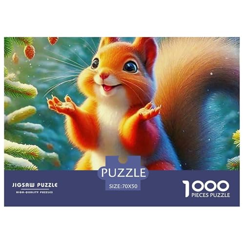Nettes Eichhörnchen 1000-teilige Puzzles Klassische Puzzles Schwer Für Erwachsene Und Kinder Niedliche kleine Tiere Puzzles Für Erwachsene Lernspiel Herausforderungsspielzeug Erwachsenenpuzzle 70x5 Nettes Eichhörnchen 1000-teilige Puzzles Klassische Puzzles Schwer Für Erwachsene Und Kinder Niedliche kleine Tiere Puzzles Für Erwachsene Lernspiel Herausforderungsspielzeug Erwachsenenpuzzle 70x5 von JCOUSDAEO
