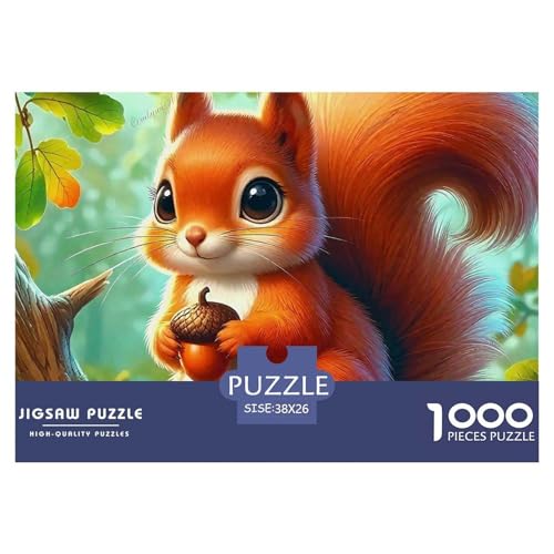 Nettes Eichhörnchen Puzzle 1000 Pieces Puzzle for Men and Women Kleine niedliche Tiere Puzzle Games for The Whole for Women, Gifts for Men for Older Children38x26cm/1000pcs Nettes Eichhörnchen Puzzle 1000 Pieces Puzzle for Men and Women Kleine niedliche Tiere Puzzle Games for The Whole for Women, Gifts for Men for Older Children38x26cm/1000pcs von JCOUSDAEO