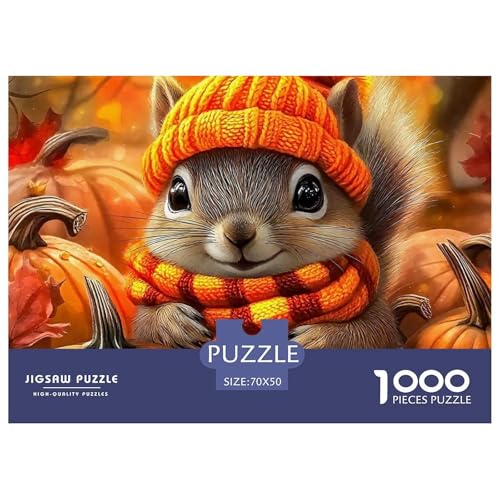 Nettes Eichhörnchen Puzzle 1000 Pieces Puzzle for Men and Women Kleine niedliche Tiere Puzzle Games for The Whole for Women, Gifts for Men for Older Children70x50cm/1000pcs Nettes Eichhörnchen Puzzle 1000 Pieces Puzzle for Men and Women Kleine niedliche Tiere Puzzle Games for The Whole for Women, Gifts for Men for Older Children70x50cm/1000pcs von JCOUSDAEO