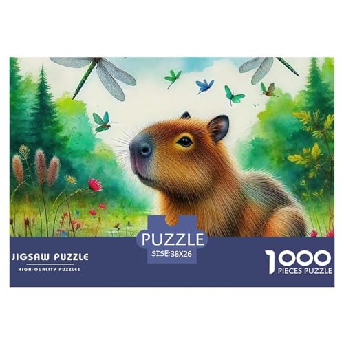 Niedliche Capybara 1000 Teile Puzzle EIN Herausforderndes Rätsel, Niedliche kleine Tiere Geschenke Für Frauen,Geschenke Für Männer 1000-teilige Puzzles Kinder38x26cm/1000pcs Niedliche Capybara 1000 Teile Puzzle EIN Herausforderndes Rätsel, Niedliche kleine Tiere Geschenke Für Frauen,Geschenke Für Männer 1000-teilige Puzzles Kinder38x26cm/1000pcs von JCOUSDAEO