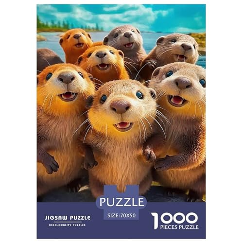 Niedliche Capybara 1000 Teile Puzzle EIN Herausforderndes Rätsel, Niedliche kleine Tiere Puzzles Für Erwachsene Lernspiel Herausforderungsspielzeug Erwachsenenpuzzle 70x50cm/1000pcs Niedliche Capybara 1000 Teile Puzzle EIN Herausforderndes Rätsel, Niedliche kleine Tiere Puzzles Für Erwachsene Lernspiel Herausforderungsspielzeug Erwachsenenpuzzle 70x50cm/1000pcs von JCOUSDAEO
