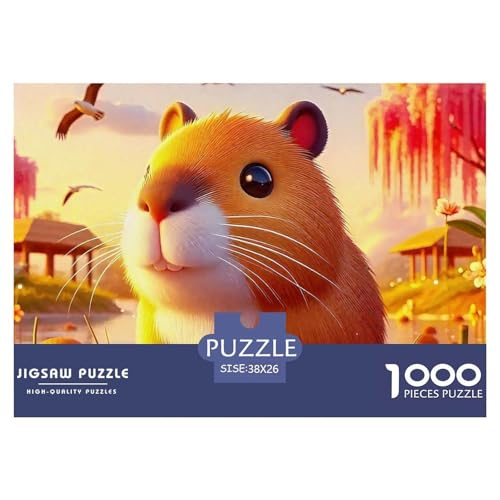 Niedliche Capybara 1000 Teile Puzzle Klassische Puzzles Schwer Für Erwachsene Und Kinder Niedliche kleine Tiere Geschenke Für Frauen,Geschenke Für Männer Erwachsenenpuzzle 38x26cm/1000pcs Niedliche Capybara 1000 Teile Puzzle Klassische Puzzles Schwer Für Erwachsene Und Kinder Niedliche kleine Tiere Geschenke Für Frauen,Geschenke Für Männer Erwachsenenpuzzle 38x26cm/1000pcs von JCOUSDAEO
