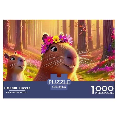 Niedliche Capybara 1000 Teile Puzzle Klassische Puzzles Schwer Für Erwachsene Und Kinder Niedliche kleine Tiere Geschenke Für Frauen,Geschenke Für Männer Erwachsenenpuzzle 38x26cm/1000pcs Niedliche Capybara 1000 Teile Puzzle Klassische Puzzles Schwer Für Erwachsene Und Kinder Niedliche kleine Tiere Geschenke Für Frauen,Geschenke Für Männer Erwachsenenpuzzle 38x26cm/1000pcs von JCOUSDAEO