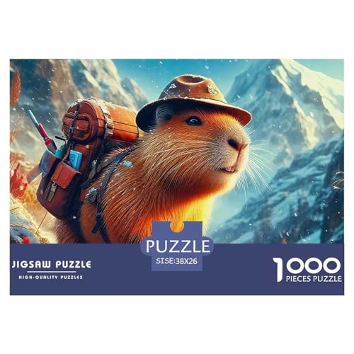 Niedliche Capybara 1000 Teile Puzzle Klassische Puzzles Schwer Für Erwachsene Und Kinder Niedliche kleine Tiere Geschicklichkeitsspiel Für Die Ganze Familie, 1000-teilige Puzzles38x26cm/1000pc Niedliche Capybara 1000 Teile Puzzle Klassische Puzzles Schwer Für Erwachsene Und Kinder Niedliche kleine Tiere Geschicklichkeitsspiel Für Die Ganze Familie, 1000-teilige Puzzles38x26cm/1000pc von JCOUSDAEO