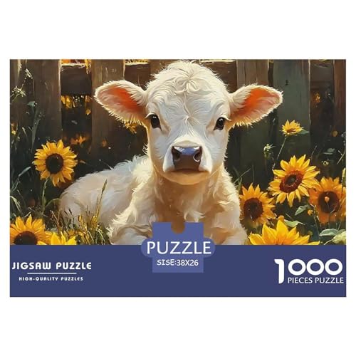 Niedliche kleine Kuh 1000 Teile Puzzle EIN Herausforderndes Rätsel, Süße Tiere Geschicklichkeitsspiel Für Die Ganze Familie,buntes Legespiel 1000-teilige Puzzles Kinder38x26cm/1000pcs Niedliche kleine Kuh 1000 Teile Puzzle EIN Herausforderndes Rätsel, Süße Tiere Geschicklichkeitsspiel Für Die Ganze Familie,buntes Legespiel 1000-teilige Puzzles Kinder38x26cm/1000pcs von JCOUSDAEO