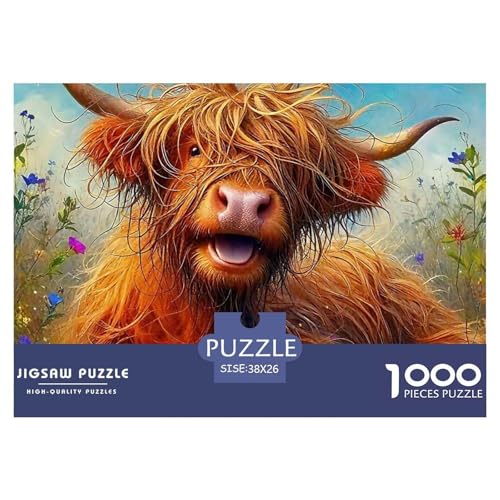 Niedliche kleine Kuh 1000 Teile Puzzle EIN Herausforderndes Rätsel, Süße Tiere Puzzles Für Erwachsene Lernspiel Herausforderungsspielzeug 1000-teilige Puzzles Kinder38x26cm/1000pcs Niedliche kleine Kuh 1000 Teile Puzzle EIN Herausforderndes Rätsel, Süße Tiere Puzzles Für Erwachsene Lernspiel Herausforderungsspielzeug 1000-teilige Puzzles Kinder38x26cm/1000pcs von JCOUSDAEO