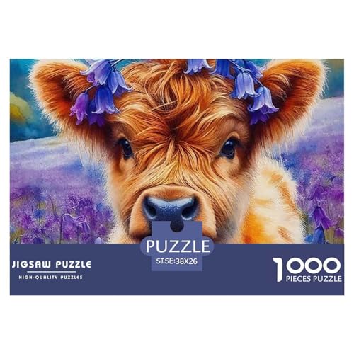 Niedliche kleine Kuh 1000 Teile Puzzle Farbenfrohes Puzzle Für Erwachsene Und Kinder Süße Tiere Geschicklichkeitsspiel Für Die Ganze Familie,buntes Legespiel 1000-teilige Puzzles38x26cm/1000pcs Niedliche kleine Kuh 1000 Teile Puzzle Farbenfrohes Puzzle Für Erwachsene Und Kinder Süße Tiere Geschicklichkeitsspiel Für Die Ganze Familie,buntes Legespiel 1000-teilige Puzzles38x26cm/1000pcs von JCOUSDAEO