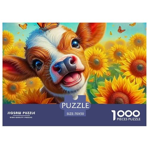 Niedliche kleine Kuh 1000 Teile Puzzle Farbenfrohes Puzzle Für Erwachsene Und Kinder Süße Tiere Geschicklichkeitsspiel Für Die Ganze Familie,buntes Legespiel 1000-teilige Puzzles70x50cm/1000pcs Niedliche kleine Kuh 1000 Teile Puzzle Farbenfrohes Puzzle Für Erwachsene Und Kinder Süße Tiere Geschicklichkeitsspiel Für Die Ganze Familie,buntes Legespiel 1000-teilige Puzzles70x50cm/1000pcs von JCOUSDAEO