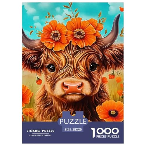 Niedliche kleine Kuh 1000 Teile Puzzle Farbenfrohes Puzzle Für Erwachsene Und Kinder Süße Tiere Puzzles Für Erwachsene Lernspiel Herausforderungsspielzeug 1000-teilige Puzzles38x26cm/1000pcs Niedliche kleine Kuh 1000 Teile Puzzle Farbenfrohes Puzzle Für Erwachsene Und Kinder Süße Tiere Puzzles Für Erwachsene Lernspiel Herausforderungsspielzeug 1000-teilige Puzzles38x26cm/1000pcs von JCOUSDAEO