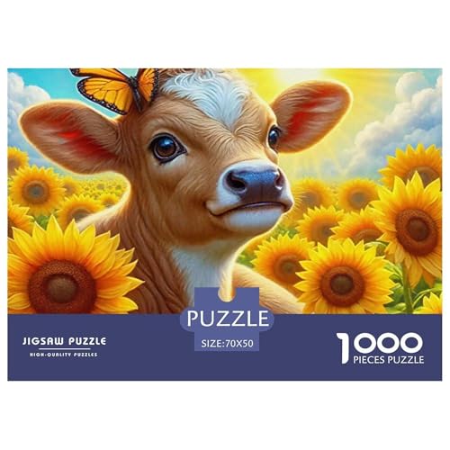 Niedliche kleine Kuh 1000 Teile Puzzle Klassische Puzzles Schwer Für Erwachsene Und Kinder Süße Tiere Geschicklichkeitsspiel Für Die Ganze Familie,buntes Legespiel 1000-teilige Puzzles70x50cm/1000pcs Niedliche kleine Kuh 1000 Teile Puzzle Klassische Puzzles Schwer Für Erwachsene Und Kinder Süße Tiere Geschicklichkeitsspiel Für Die Ganze Familie,buntes Legespiel 1000-teilige Puzzles70x50cm/1000pcs von JCOUSDAEO