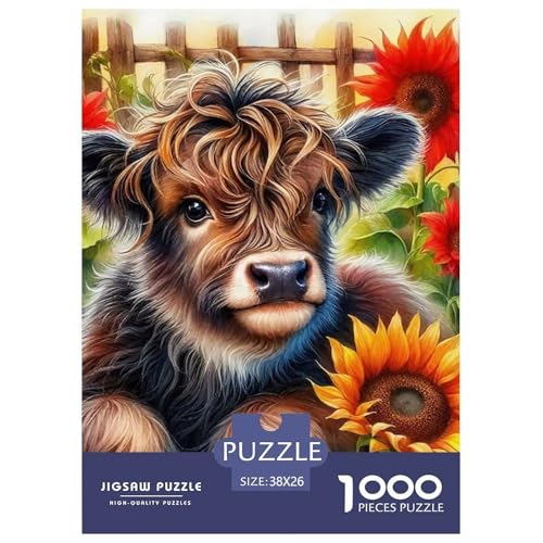 Niedliche kleine Kuh 1000 Teile Puzzle Klassische Puzzles Schwer Für Erwachsene Und Kinder Süße Tiere Puzzles Für Erwachsene Lernspiel Herausforderungsspielzeug 1000-teilige Puzzles38x26cm/1000pcs Niedliche kleine Kuh 1000 Teile Puzzle Klassische Puzzles Schwer Für Erwachsene Und Kinder Süße Tiere Puzzles Für Erwachsene Lernspiel Herausforderungsspielzeug 1000-teilige Puzzles38x26cm/1000pcs von JCOUSDAEO