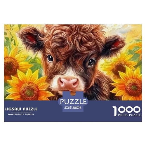 Niedliche kleine Kuh 1000-teilige Puzzles EIN Herausforderndes Rätsel, Süße Tiere Geschenke Für Frauen,Geschenke Für Männer Kinder38x26cm/1000pcs Niedliche kleine Kuh 1000-teilige Puzzles EIN Herausforderndes Rätsel, Süße Tiere Geschenke Für Frauen,Geschenke Für Männer Kinder38x26cm/1000pcs von JCOUSDAEO