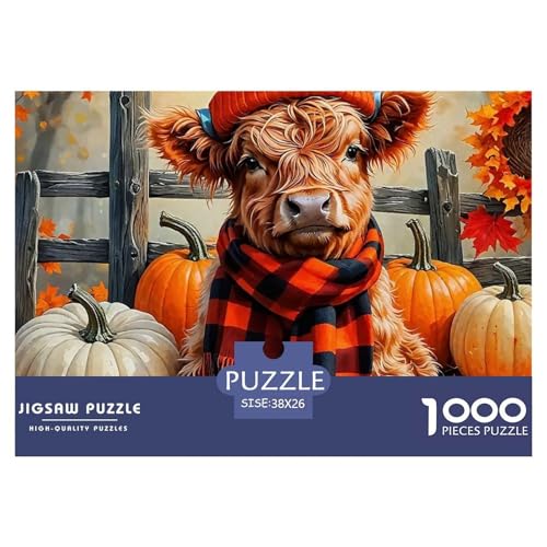 Niedliche kleine Kuh 1000-teilige Puzzles EIN Herausforderndes Rätsel, Süße Tiere Geschenke Für Frauen,Geschenke Für Männer Kinder38x26cm/1000pcs Niedliche kleine Kuh 1000-teilige Puzzles EIN Herausforderndes Rätsel, Süße Tiere Geschenke Für Frauen,Geschenke Für Männer Kinder38x26cm/1000pcs von JCOUSDAEO