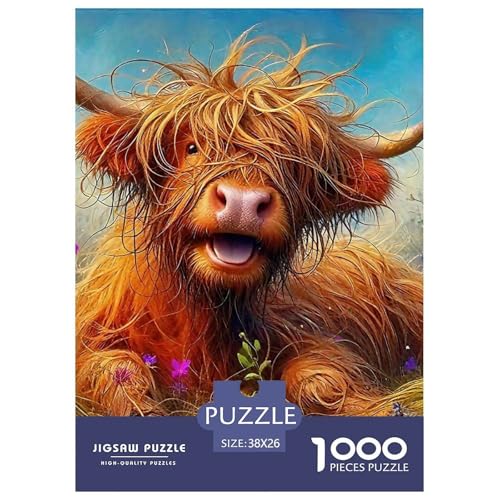 Niedliche kleine Kuh 1000-teilige Puzzles EIN Herausforderndes Rätsel, Süße Tiere Puzzles Für Erwachsene Lernspiel Herausforderungsspielzeug Erwachsenenpuzzle 38x26cm/1000pcs Niedliche kleine Kuh 1000-teilige Puzzles EIN Herausforderndes Rätsel, Süße Tiere Puzzles Für Erwachsene Lernspiel Herausforderungsspielzeug Erwachsenenpuzzle 38x26cm/1000pcs von JCOUSDAEO