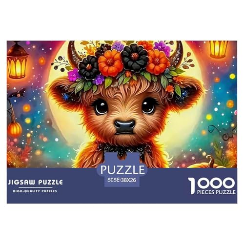 Niedliche kleine Kuh 1000-teilige Puzzles EIN Herausforderndes Rätsel, Süße Tiere Puzzles Für Erwachsene Lernspiel Herausforderungsspielzeug Erwachsenenpuzzle 38x26cm/1000pcs Niedliche kleine Kuh 1000-teilige Puzzles EIN Herausforderndes Rätsel, Süße Tiere Puzzles Für Erwachsene Lernspiel Herausforderungsspielzeug Erwachsenenpuzzle 38x26cm/1000pcs von JCOUSDAEO