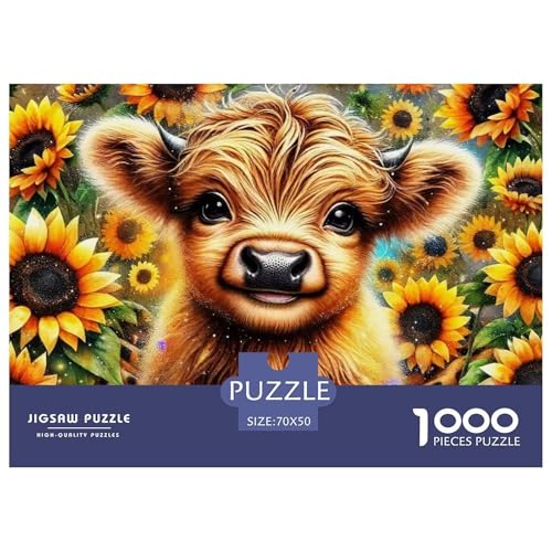 Niedliche kleine Kuh 1000-teilige Puzzles EIN Herausforderndes Rätsel, Süße Tiere Puzzles Für Erwachsene Lernspiel Herausforderungsspielzeug Kinder70x50cm/1000pcs Niedliche kleine Kuh 1000-teilige Puzzles EIN Herausforderndes Rätsel, Süße Tiere Puzzles Für Erwachsene Lernspiel Herausforderungsspielzeug Kinder70x50cm/1000pcs von JCOUSDAEO